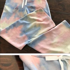 NWT. Tie Dye sweatpants small but run big